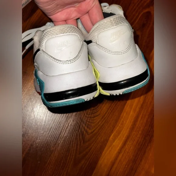 Nike Air Max Excee White Oracle Aqua Barley Volt Women’s Sneakers - Picture 6 of 10